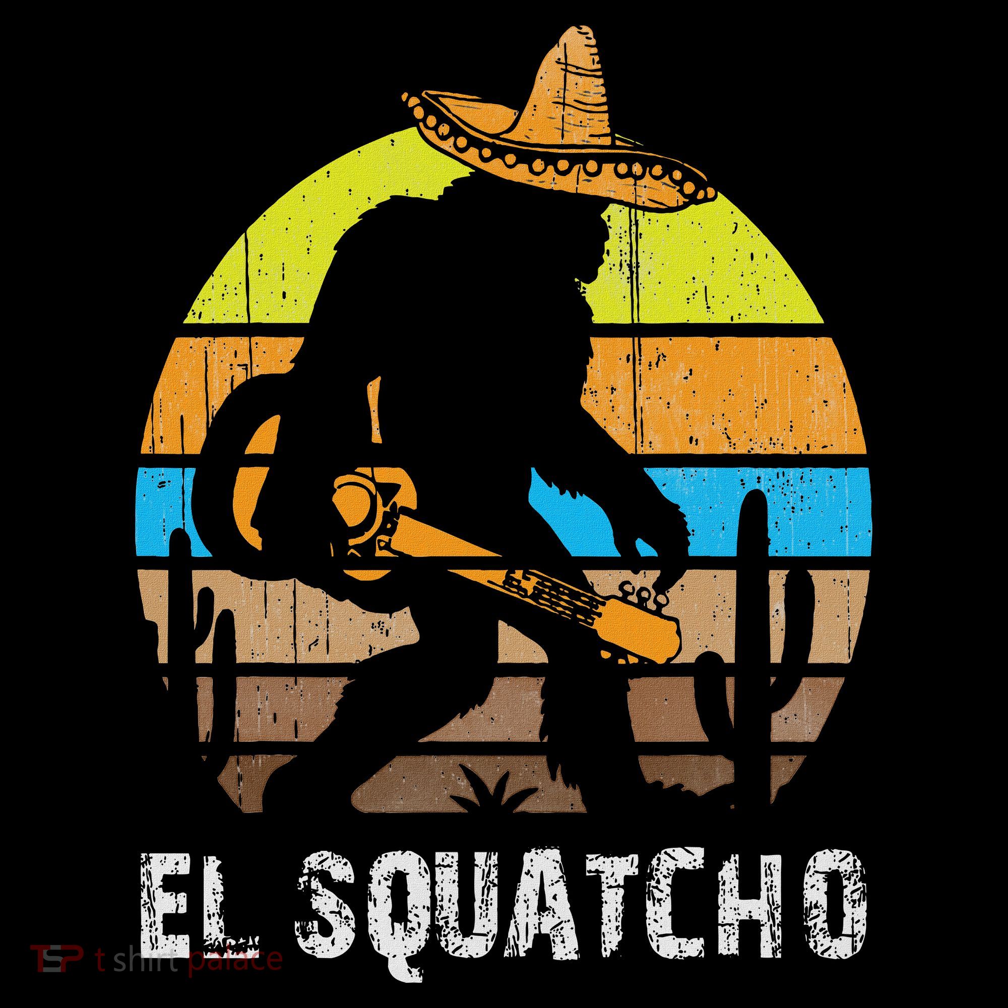El Squatcho Bigfoot Sasquatch Ornament