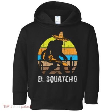 El Squatcho Bigfoot Sasquatch Toddler Hoodie