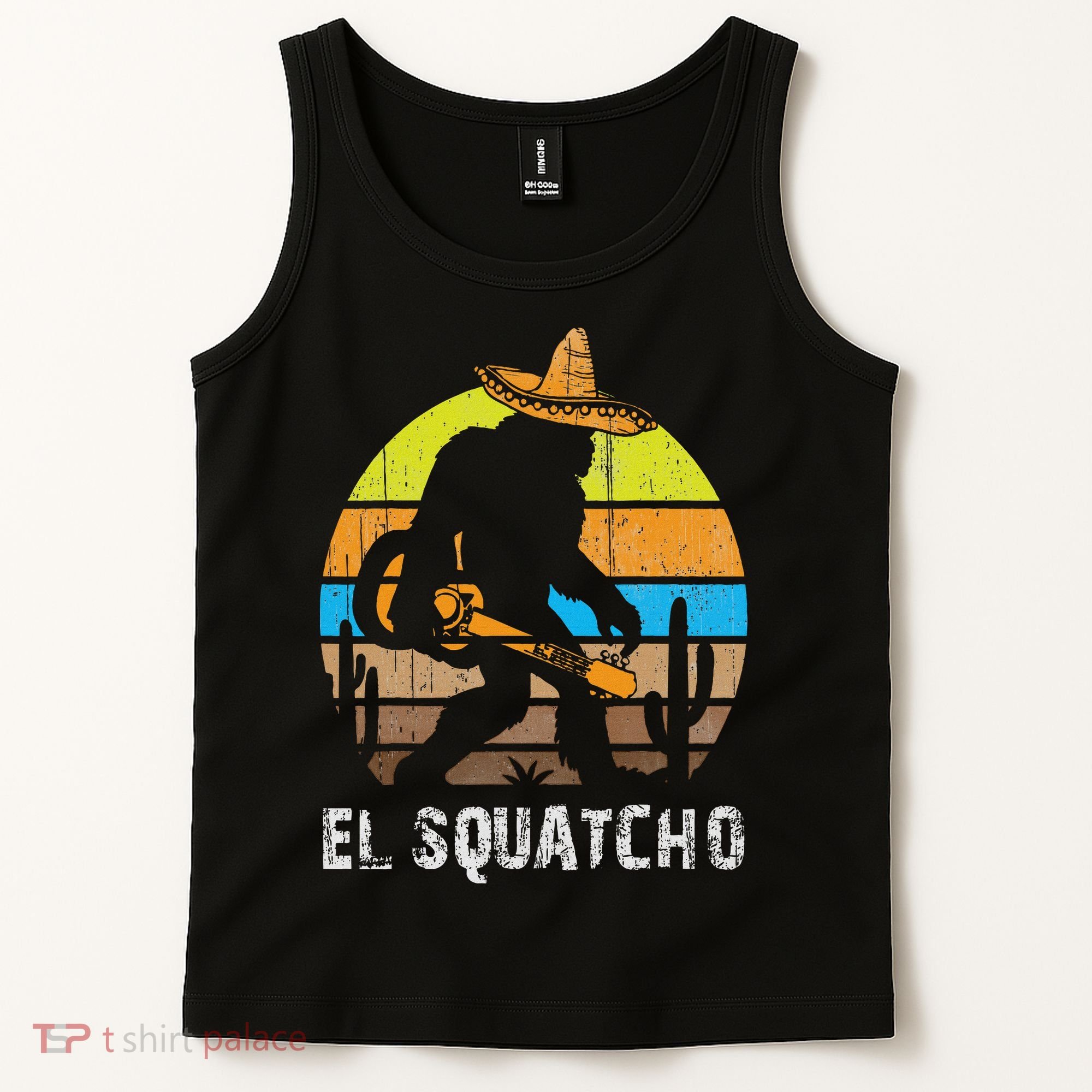 El Squatcho Bigfoot Sasquatch Tank Top