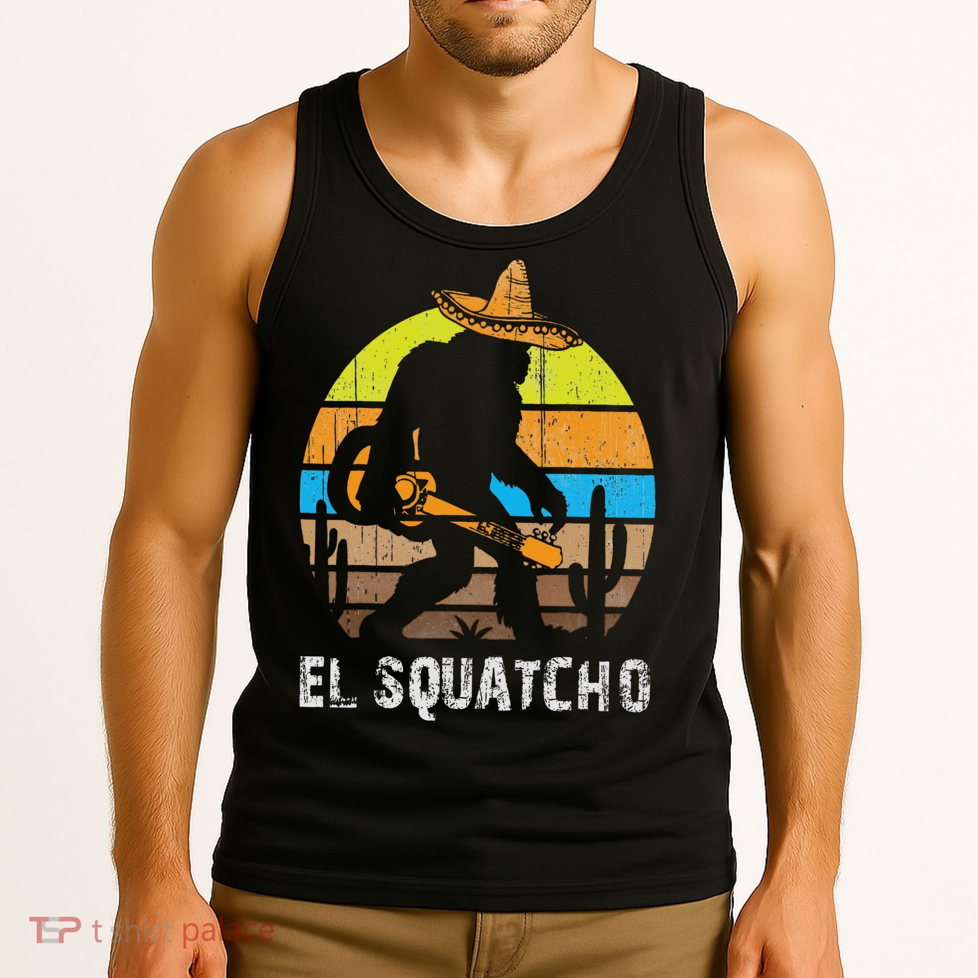 El Squatcho Bigfoot Sasquatch Tank Top
