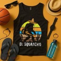 El Squatcho Bigfoot Sasquatch Tank Top thumb 4