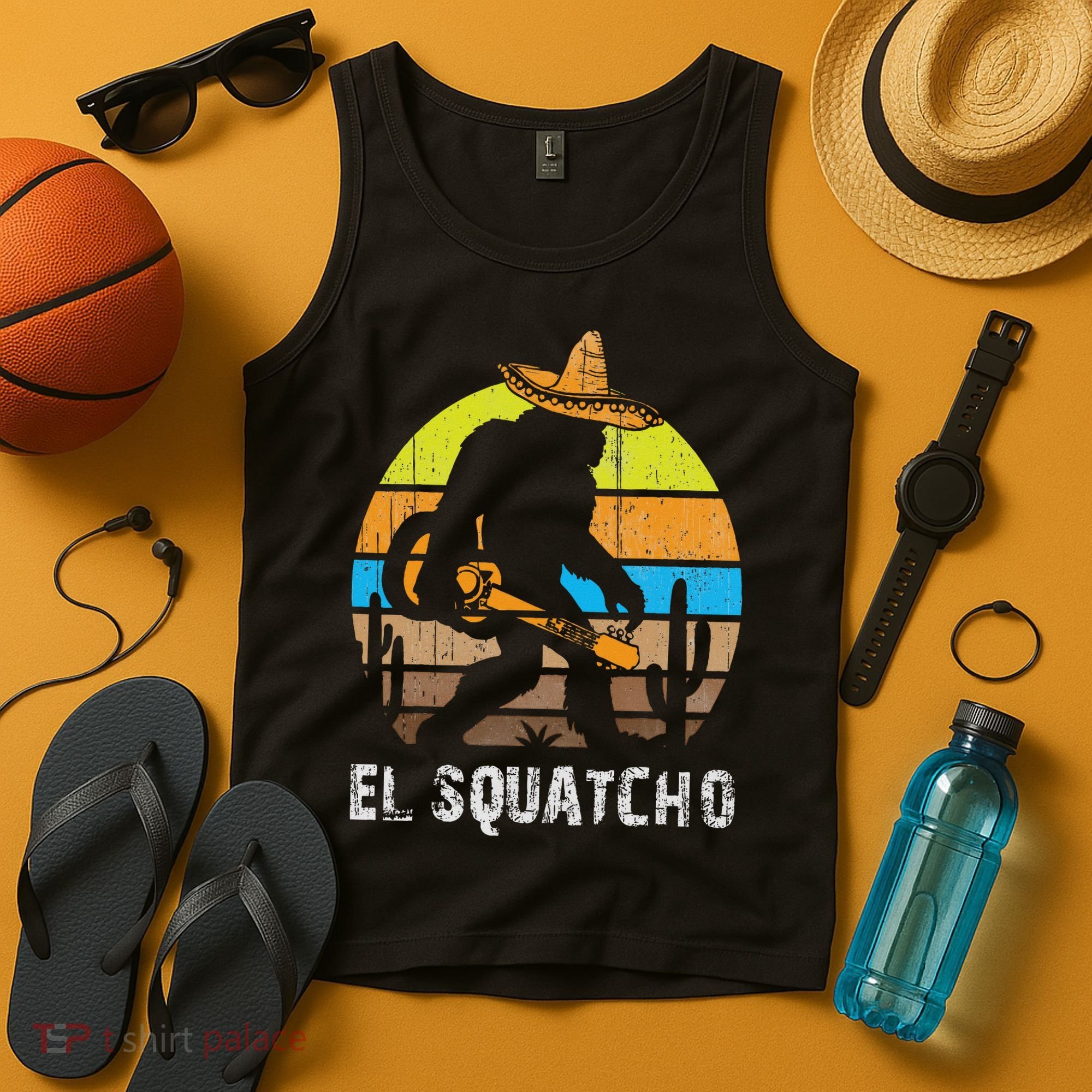 El Squatcho Bigfoot Sasquatch Tank Top