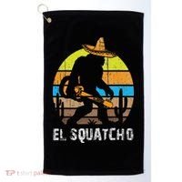 El Squatcho Bigfoot Sasquatch Golf Towel thumb 0