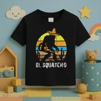 El Squatcho Bigfoot Sasquatch Toddler T-Shirt thumb 3