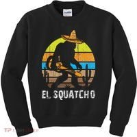 El Squatcho Bigfoot Sasquatch Kids Sweatshirt thumb 0
