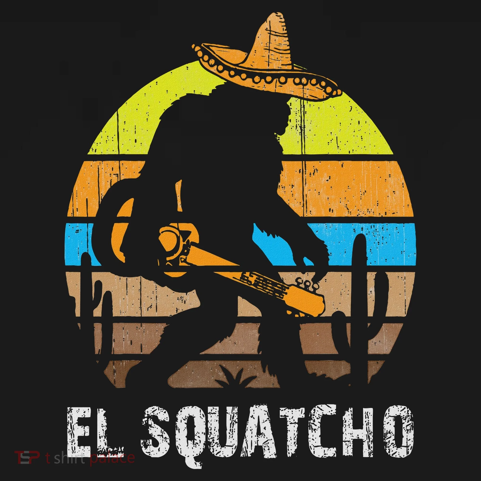 El Squatcho Bigfoot Sasquatch Kids Sweatshirt