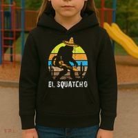 El Squatcho Bigfoot Sasquatch Kids Hoodie thumb 3