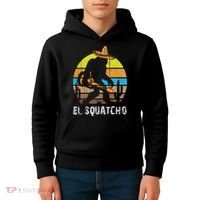 El Squatcho Bigfoot Sasquatch Kids Hoodie thumb 4
