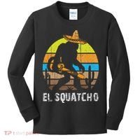 El Squatcho Bigfoot Sasquatch Kids Long Sleeve Shirt thumb 0