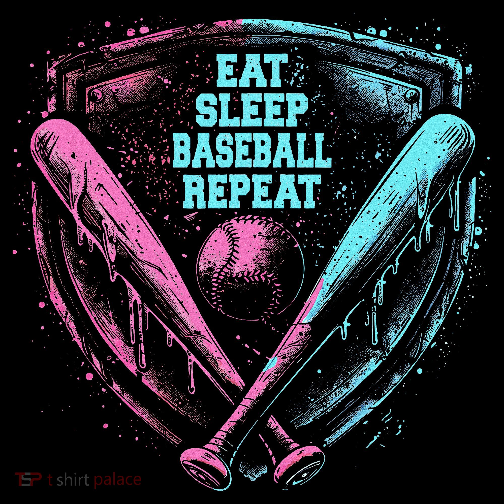 Eat Sleep Baseball Repeat Baseball Life Player Funny Apron