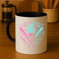 Eat Sleep Baseball Repeat Baseball Life Player Funny Coffee Mug thumb 4