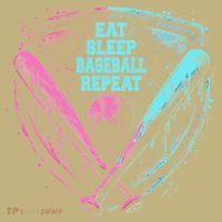 Eat Sleep Baseball Repeat Baseball Life Player Funny Sweatshirt thumb 2