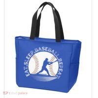 Eat Sleep Baseball Repeat Baseball Player Tote Bag thumb 3