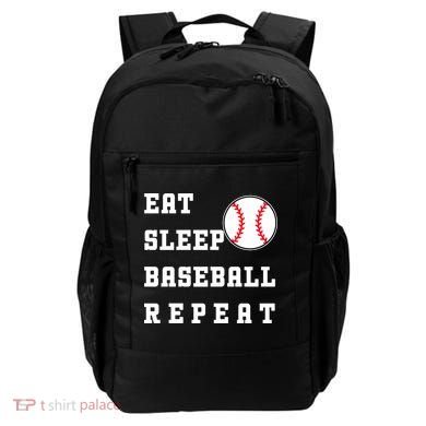 Eat Sleep Baseball Repeat Backpack