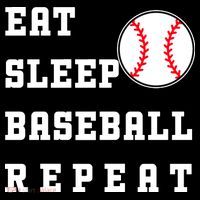 Eat Sleep Baseball Repeat Backpack thumb 2