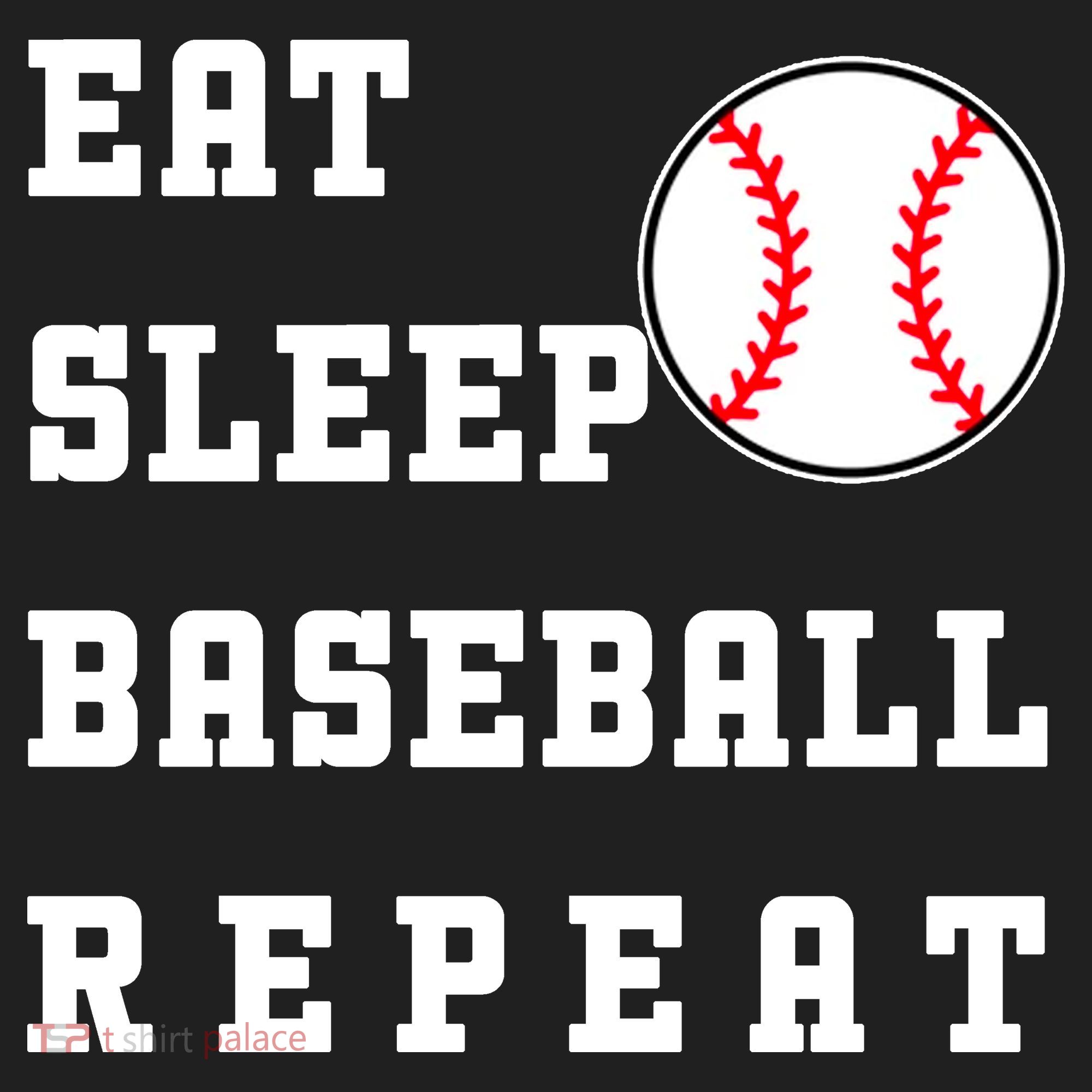Eat Sleep Baseball Repeat Tumbler