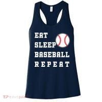 Eat Sleep Baseball Repeat Women's Tank Top thumb 0