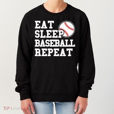 Eat Sleep Baseball Repeat Meaningful Gift Women's Sweatshirt