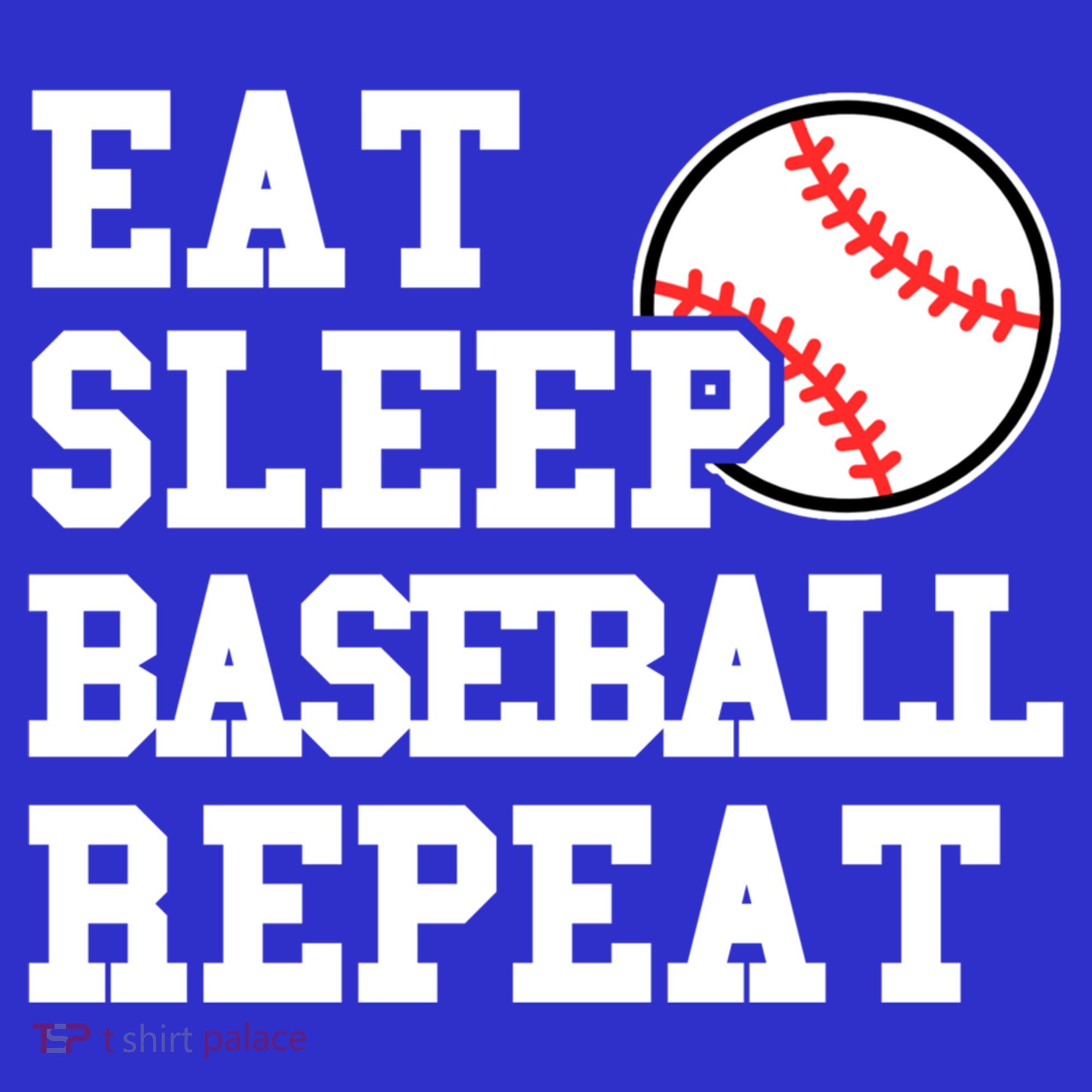 Eat Sleep Baseball Repeat Meaningful Gift Apron