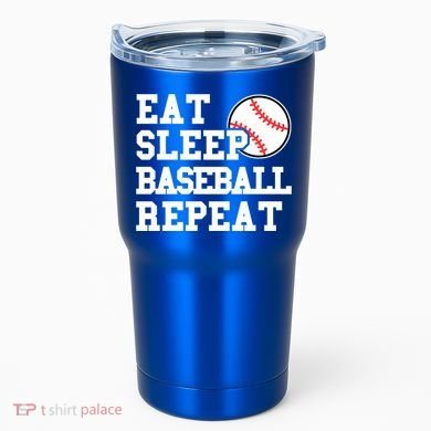 Eat Sleep Baseball Repeat Meaningful Gift Tumbler