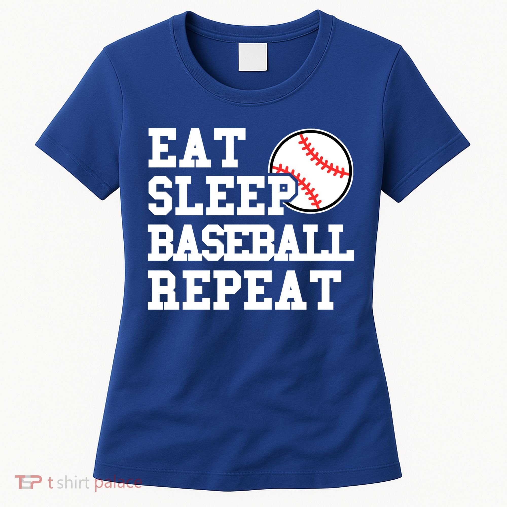 Eat Sleep Baseball Repeat Meaningful Gift Women's T-Shirt