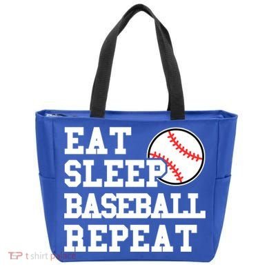 Eat Sleep Baseball Repeat Meaningful Gift Tote Bag