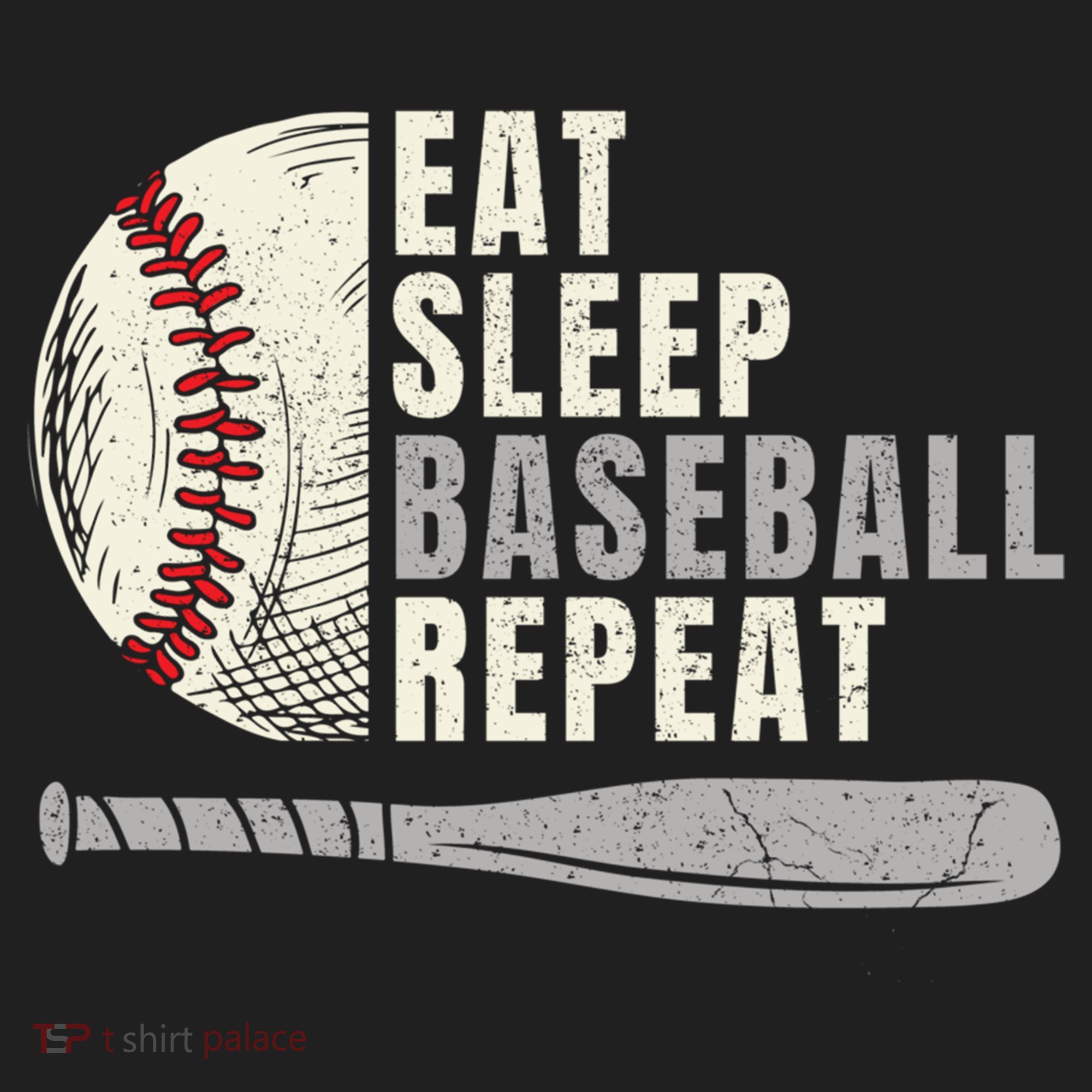 Eat Sleep Baseball Repeat Funny Baseball Player Cool Gift Beanie
