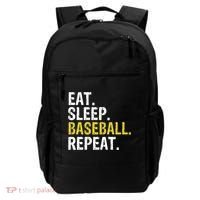 Eat Sleep Baseball Repeat Gift Backpack thumb 0