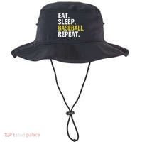 Eat Sleep Baseball Repeat Gift Bucket Hat thumb 0