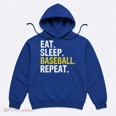 Eat Sleep Baseball Repeat Gift Hoodie