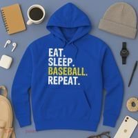 Eat Sleep Baseball Repeat Gift Hoodie thumb 3