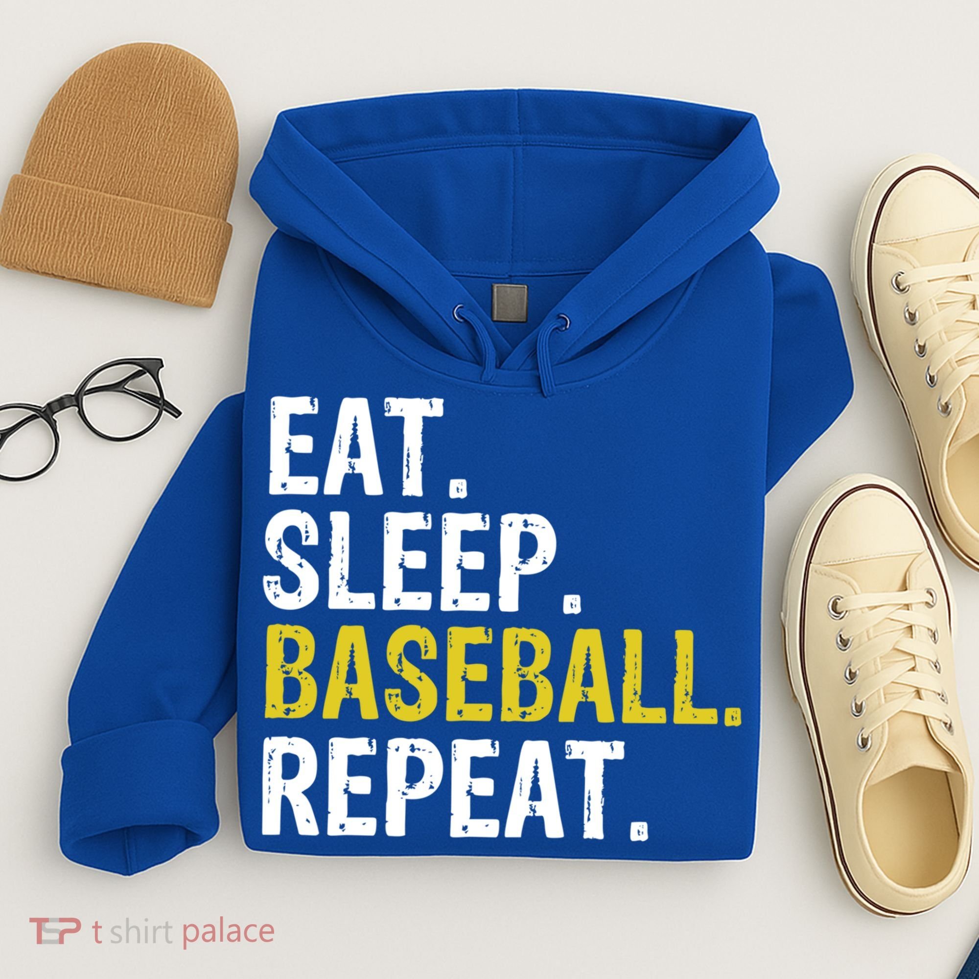 Eat Sleep Baseball Repeat Gift Hoodie