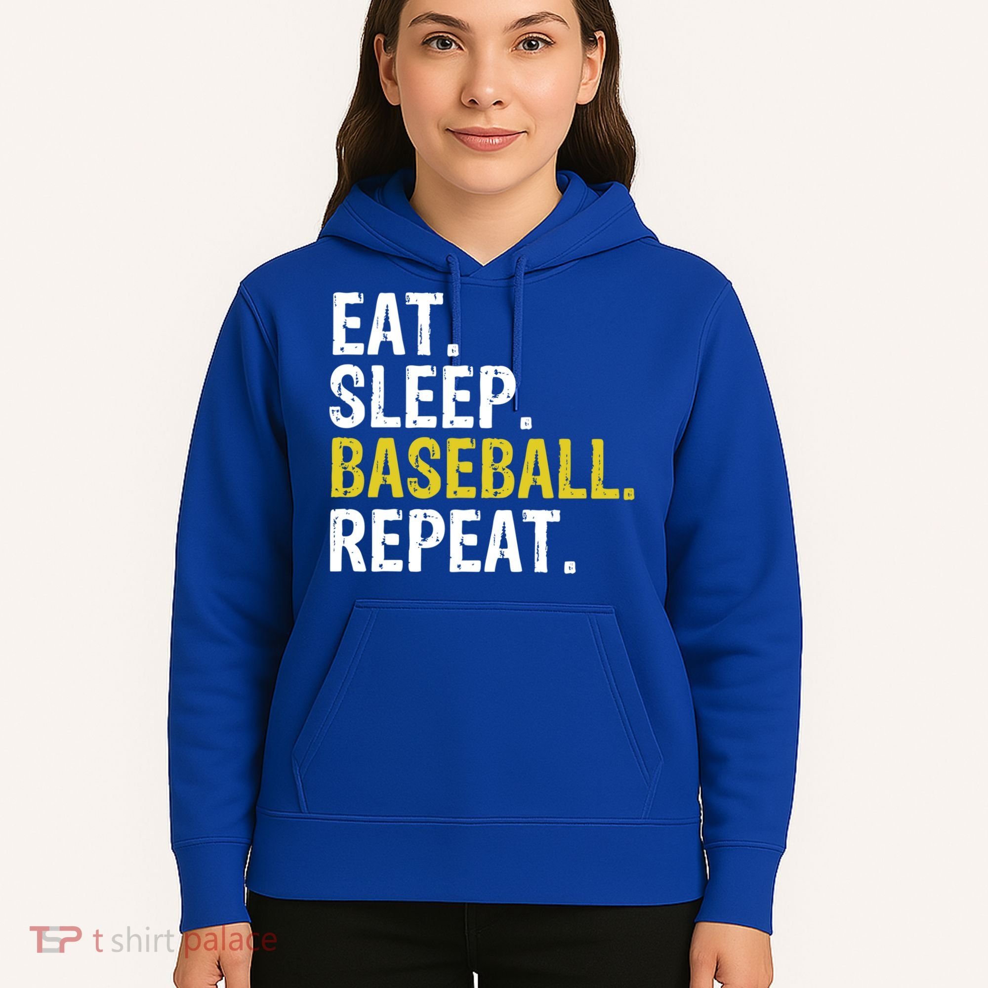 Eat Sleep Baseball Repeat Gift Hoodie