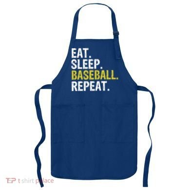 Eat Sleep Baseball Repeat Gift Apron