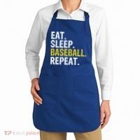 Eat Sleep Baseball Repeat Gift Apron thumb 2