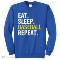 Eat Sleep Baseball Repeat Gift Sweatshirt thumb 0