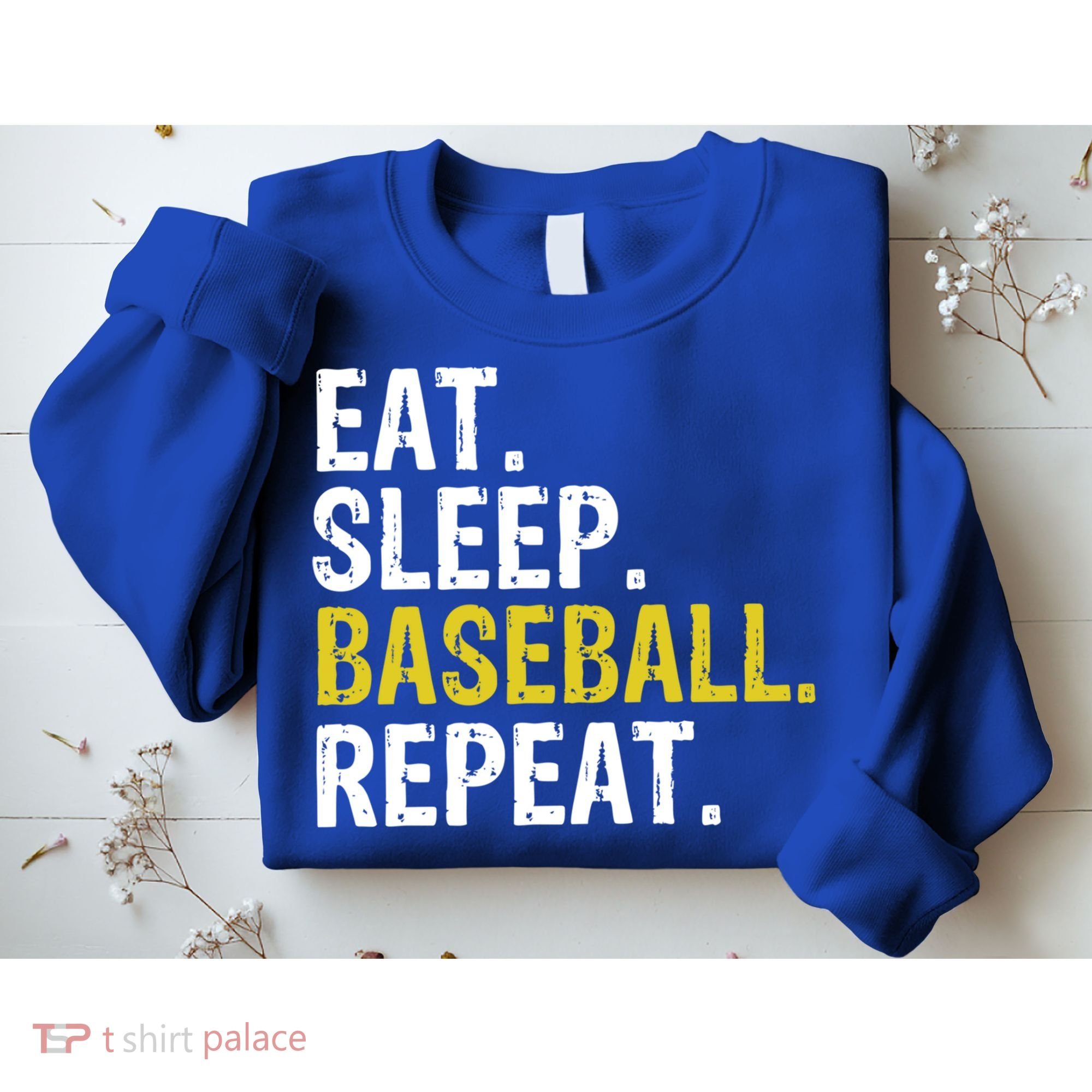Eat Sleep Baseball Repeat Gift Sweatshirt