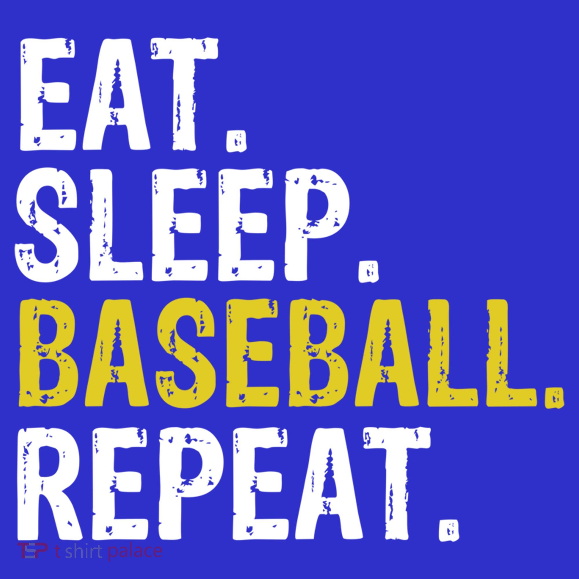 Eat Sleep Baseball Repeat Gift Visor