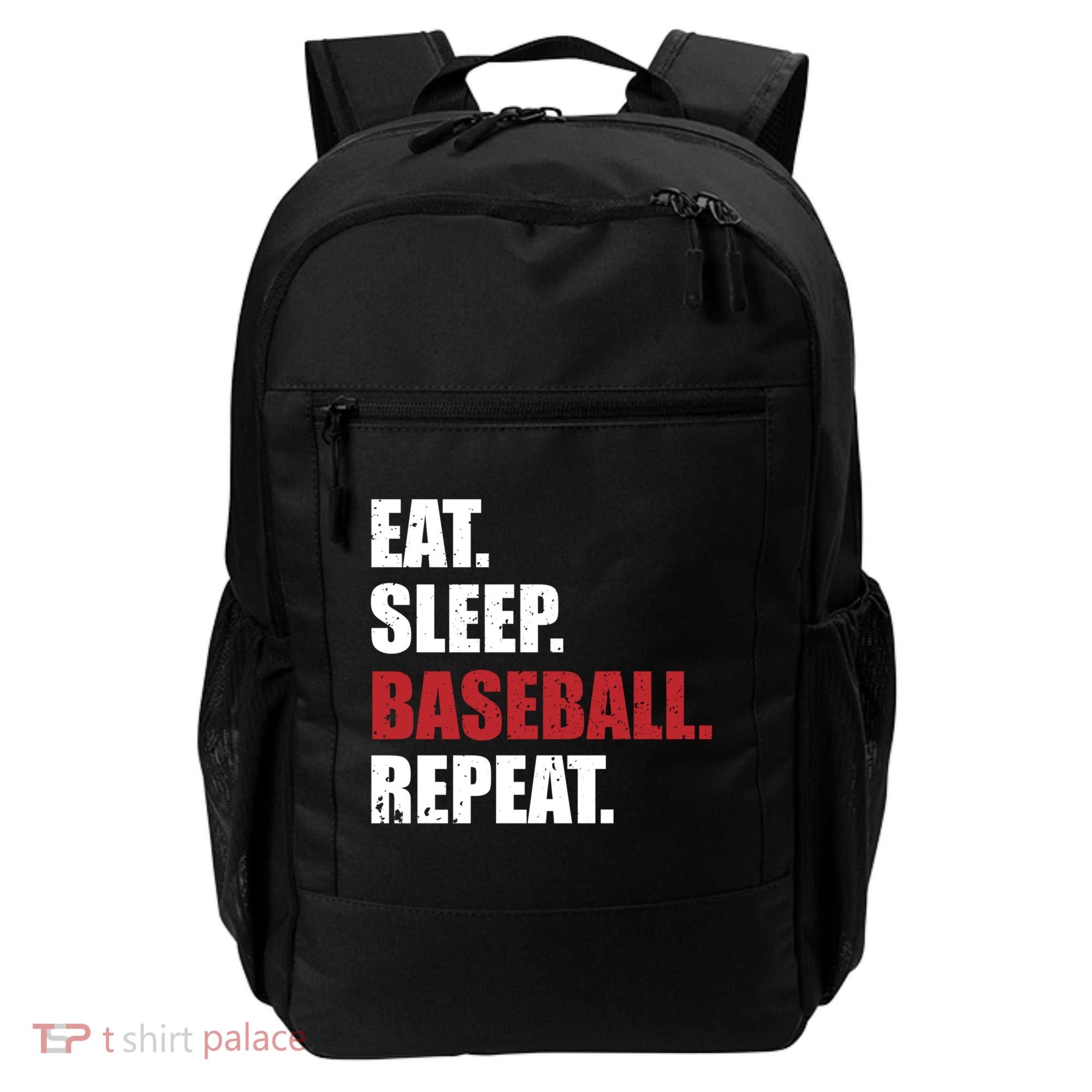 Eat Sleep Baseball Repeat Gift Backpack