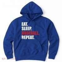 Eat Sleep Baseball Repeat Gift Hoodie thumb 0