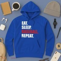 Eat Sleep Baseball Repeat Gift Hoodie thumb 3