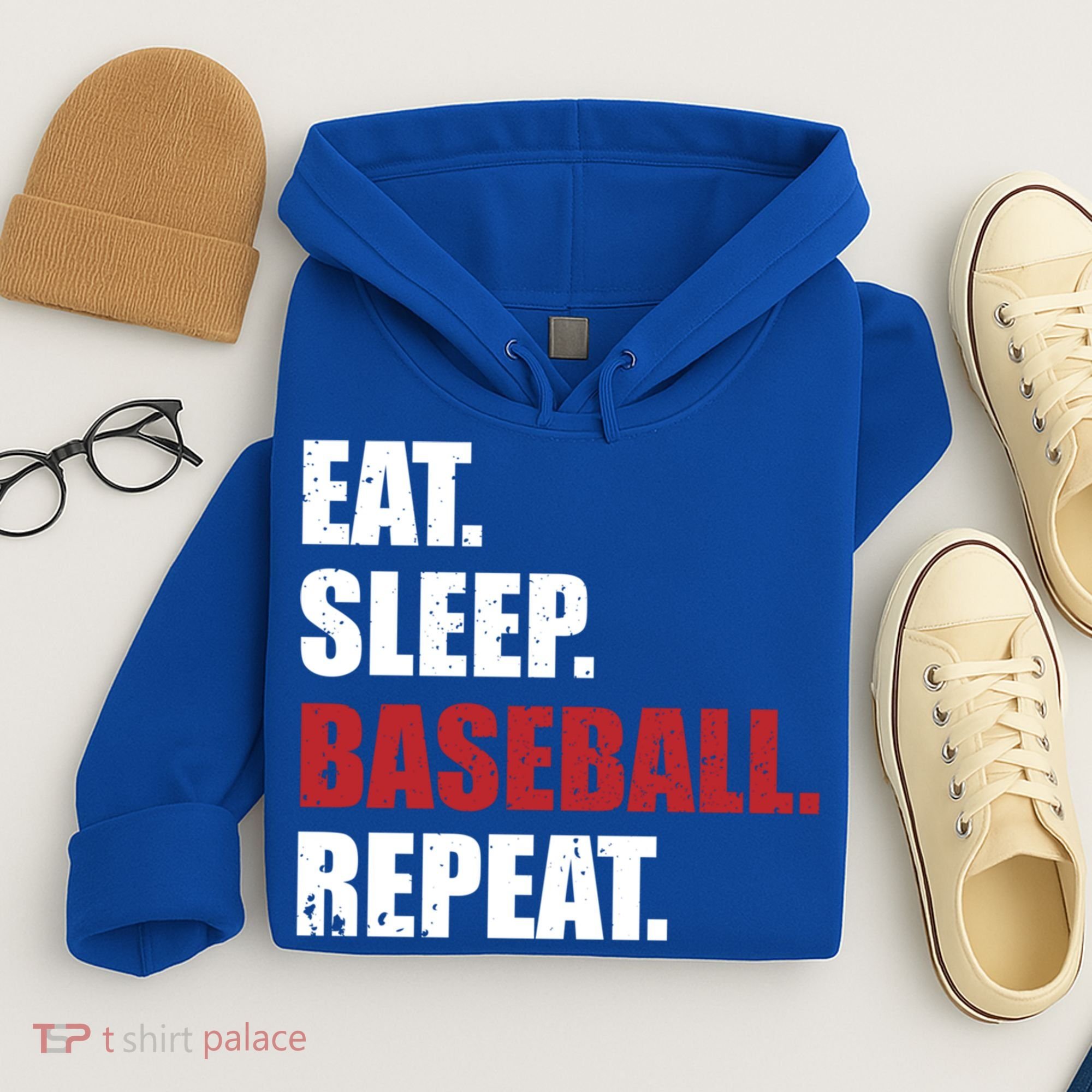 Eat Sleep Baseball Repeat Gift Hoodie