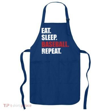 Eat Sleep Baseball Repeat Gift Apron