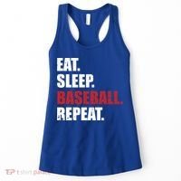 Eat Sleep Baseball Repeat Gift Women's Tank Top thumb 0