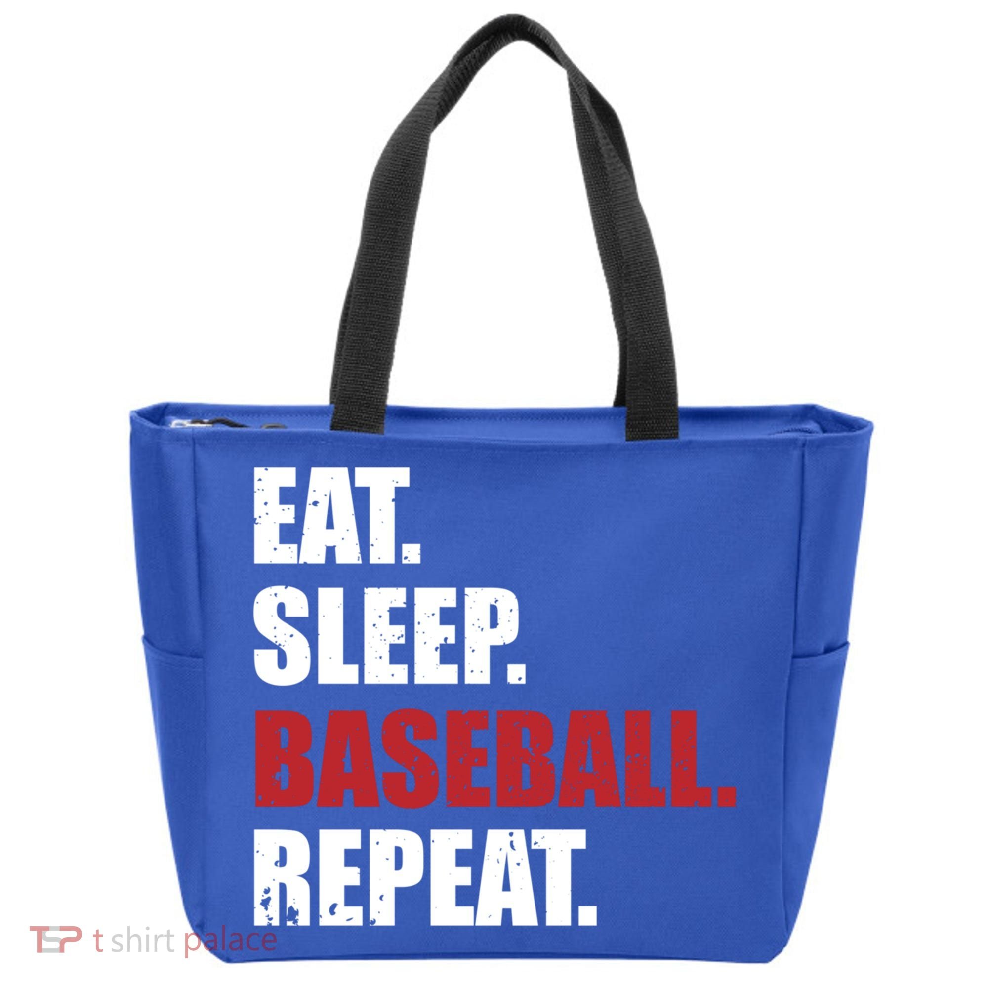 Eat Sleep Baseball Repeat Gift Tote Bag