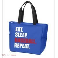 Eat Sleep Baseball Repeat Gift Tote Bag thumb 3