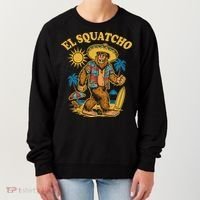 El Squatcho Bigfoot Funny Sasquatch Women's Sweatshirt thumb 0