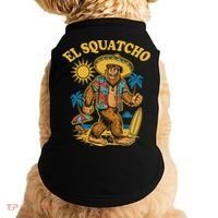 El Squatcho Bigfoot Funny Sasquatch Doggie Tank thumb 0