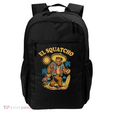 El Squatcho Bigfoot Funny Sasquatch Backpack