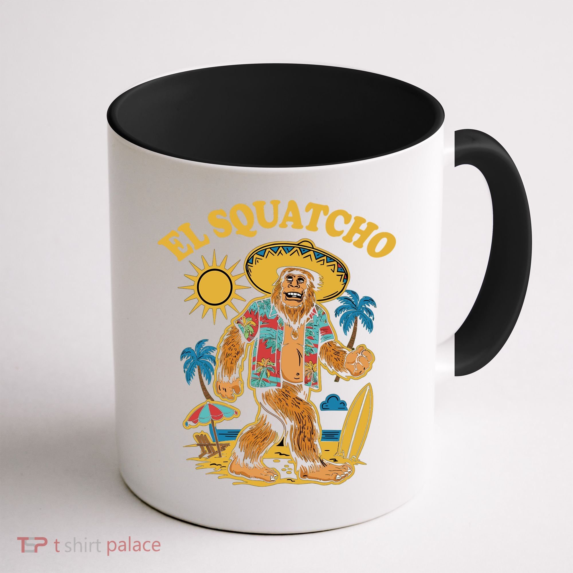 El Squatcho Bigfoot Funny Sasquatch Coffee Mug